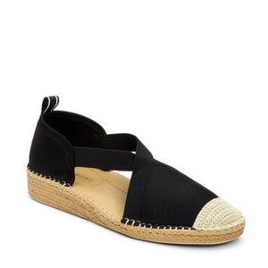 New Taryn Rose Quin Shiny Scuba Espadrille